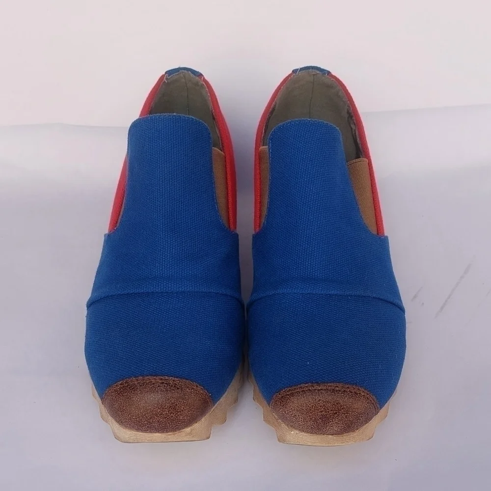 2 Lips Too Colorblock design shoes size 8.5